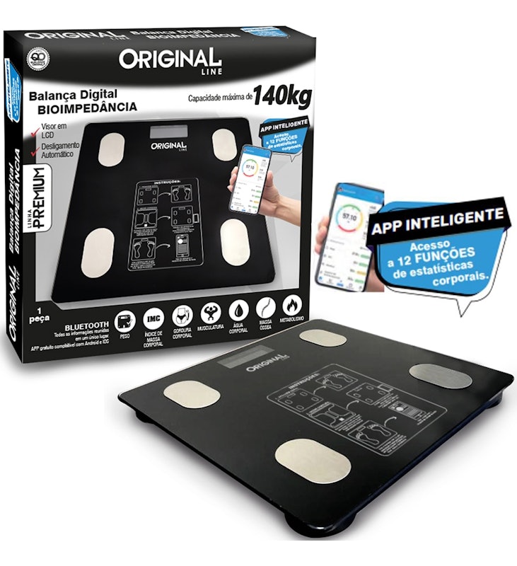 Balança Digital Bioimpedância Premium 1