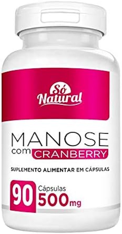 Manose com Cranberry 500 mg Só Natural 1